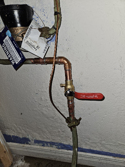 Main water shutoff ball-valve replacement by Hydra Plumbing